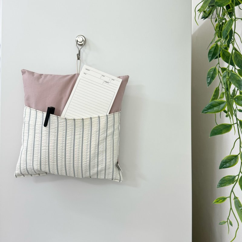 cushion memo holder - brick pink / interior storage hook - 其他 - 其他材質 