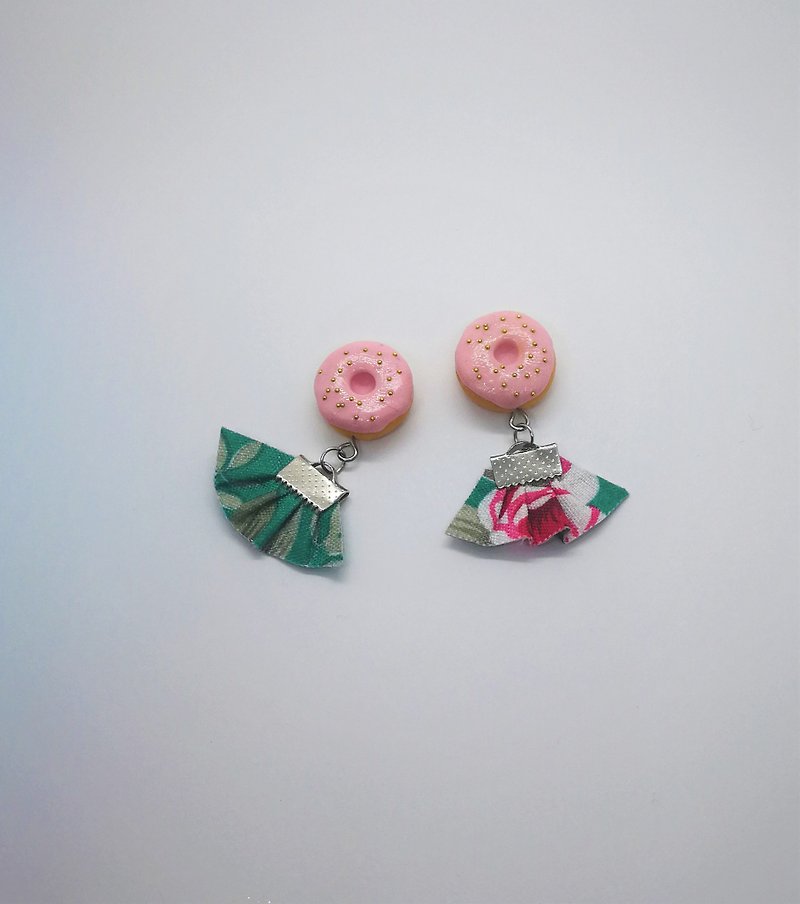 Sweety Donut Earring - Earrings & Clip-ons - Clay 