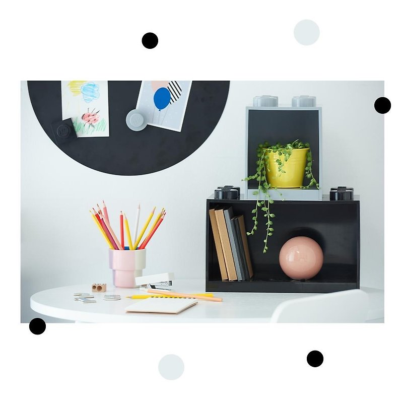 Room Copenhagen LEGO four-protrusion storage rack (various options available) as a graduation gift - Storage - Other Materials 