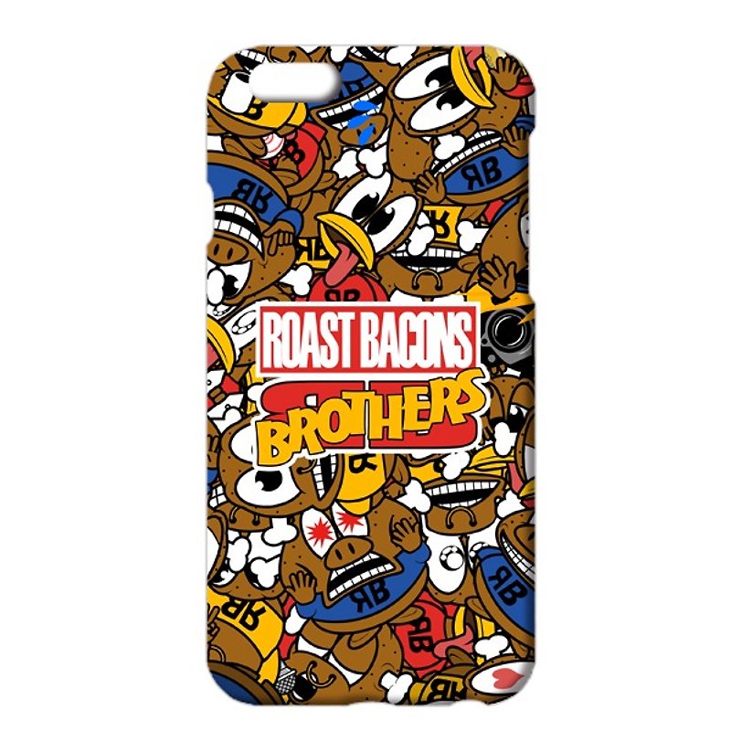 [IPhone Cases] Roast Bacons Brothers - เคส/ซองมือถือ - พลาสติก ขาว