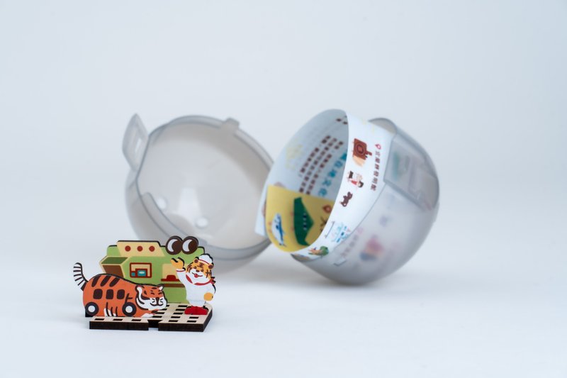 OPEN City - Playful Yilan Gachapon - Series 1 - Tiger Brand Rice Noodles Factory - ของวางตกแต่ง - ไม้ 