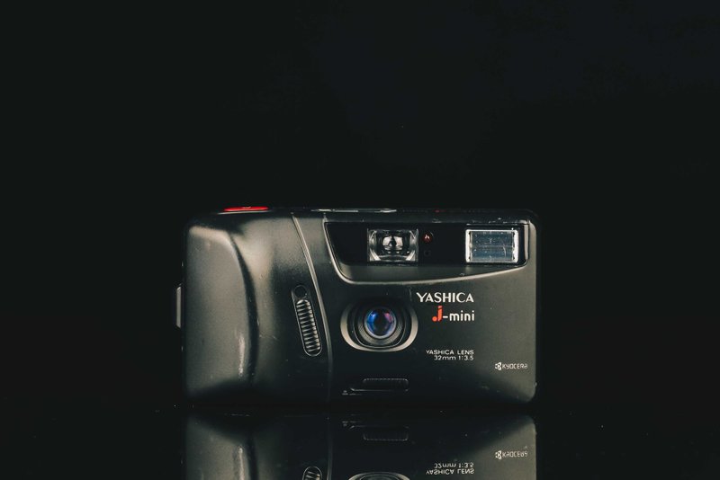 YASHICA J-mini #1919 #135 film camera - กล้อง - โลหะ สีดำ