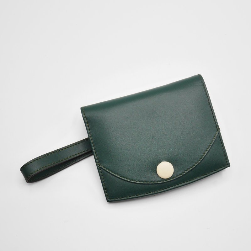 ALMOSTPERFECT - Merry Wallet in Sand Brown - 錢包/皮夾/長短夾 - 真皮 綠色