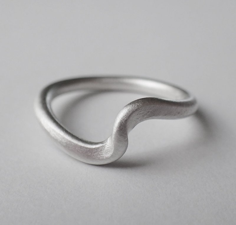 forging ring, 999-Fine silver - แหวนทั่วไป - เงินแท้ สีเงิน