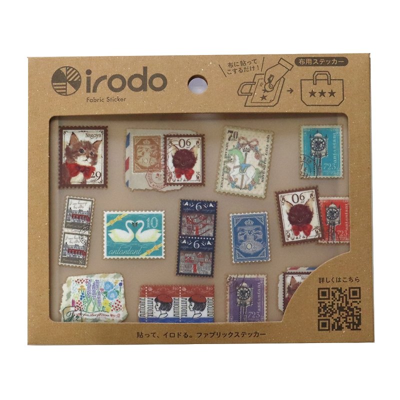 【irodo】タンブル (ノンアイロン　布用転写シール) - 貼紙 - 其他材質 多色