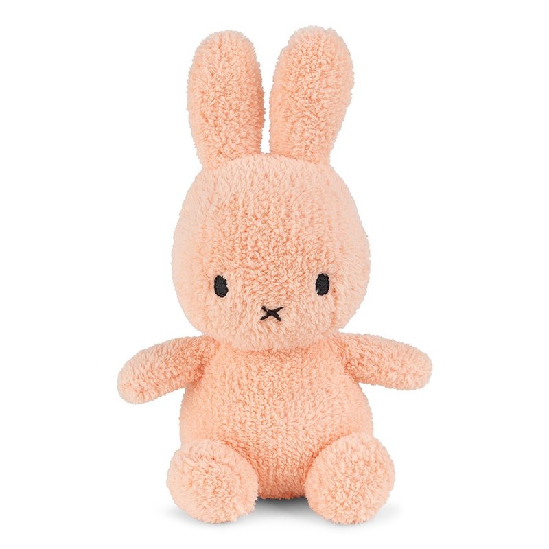 BON TON TOYS Terry Miffy Rabbit Stuffed Doll-Peach 23cm - ตุ๊กตา - เส้นใยสังเคราะห์ หลากหลายสี