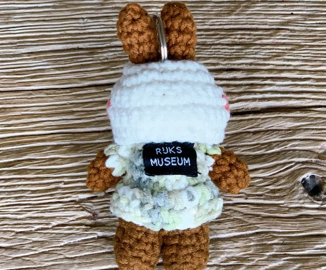 スラちゃん　日産マーチ　刺繍アート作品キーホルダーセット スラちゃん様専用 日産マーチ 刺繍アート作品キーホルダーセット