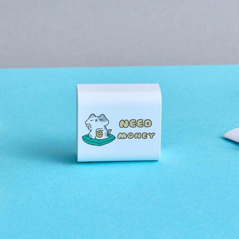 歐吉喵NEKO OJIMEOW需要錢錢USB3.0+PD20W雙孔充電器 - 科技小物 - 塑膠 多色