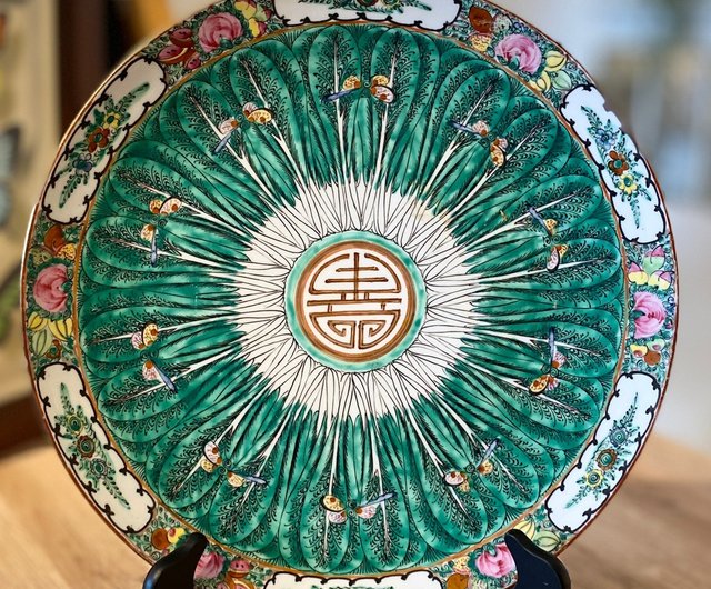 Chinese newest Hand Painted Butterfly Thin Porcelain Plate