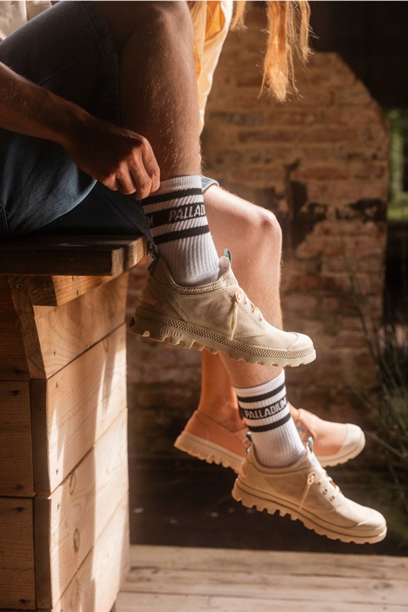 PALLADIUM PAMPA LT TRAVEL LO VT 輕量休閒鞋 奶茶 74473-175 - 女休閒鞋/帆布鞋 - 其他材質 多色