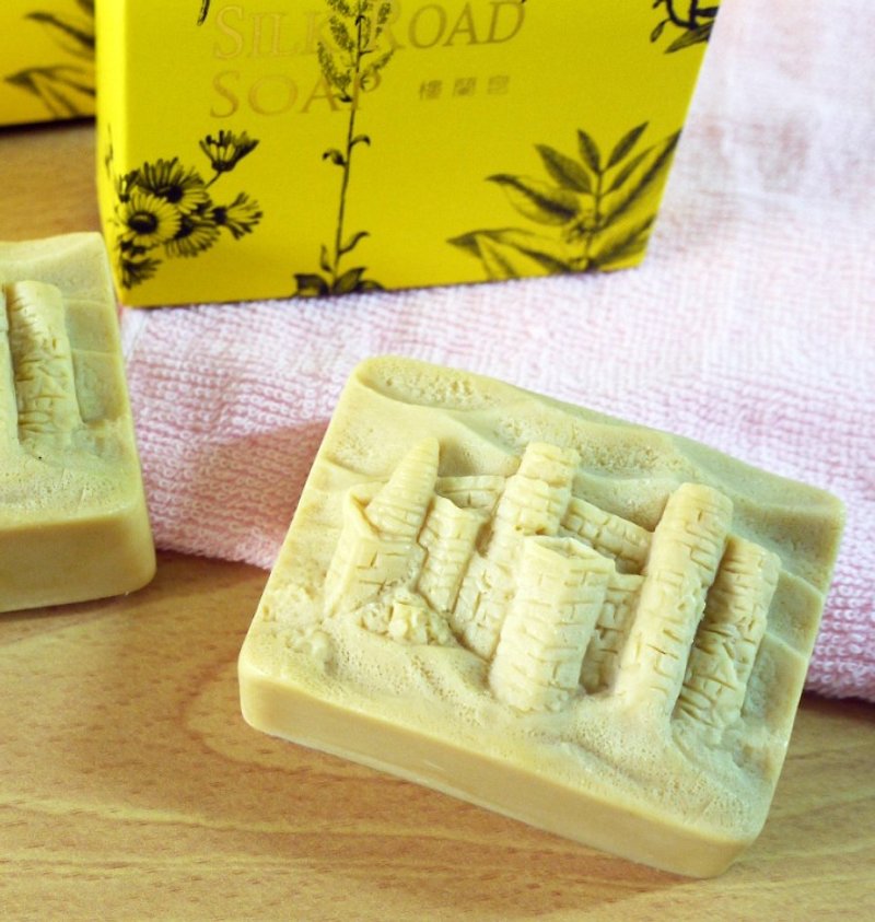 樓蘭皂SILK ROAD SOAP - 肥皂/手工皂 - 植物．花 金色