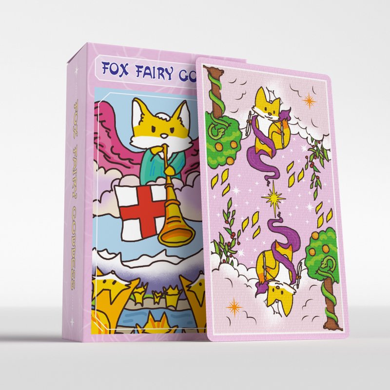 Little Fox Journey Tarot - บอร์ดเกม - กระดาษ 