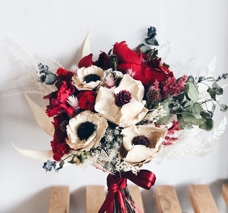 Wedding Bouquet!!【Wisdom Goddess-Athena Athena】 - Plants - Plants & Flowers Red