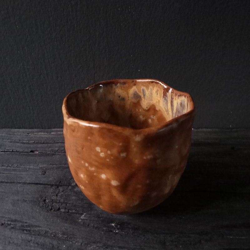 Flowing honey cup NO.U - Cups - Pottery 