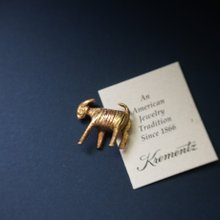 14k刻印 タイピン ビンテージ レトロ 14金 検・k14・金