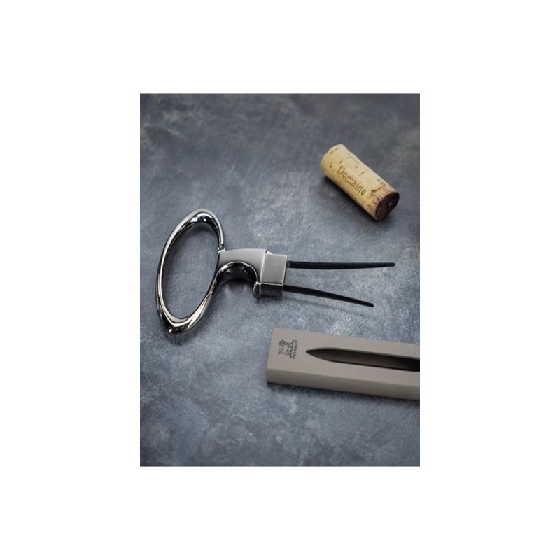 Peugeot Mathus 老酒開瓶器 Two-prong cork extractor - 開瓶器/開罐器 - 其他金屬 黑色