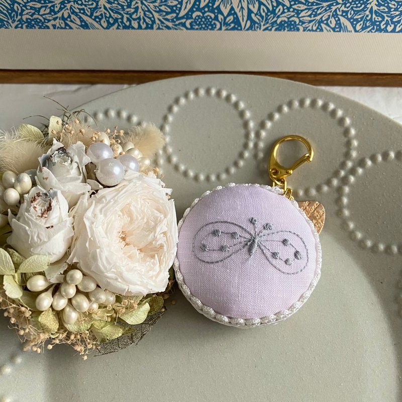 ミナペルホネン　メジャー　ちょうちょLAV - 其他 - 棉．麻 粉紅色