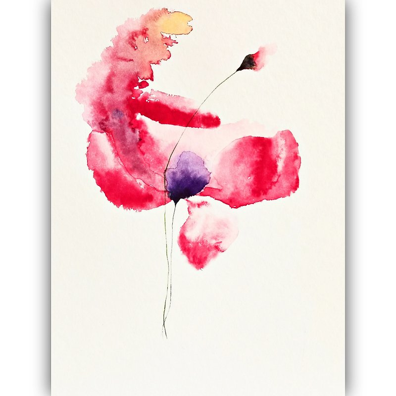 /Limited Edition/ Canvas Print/ Canvas Giclee Prints/ Home Decor/ Poppy Art/ - Posters - Paper Multicolor