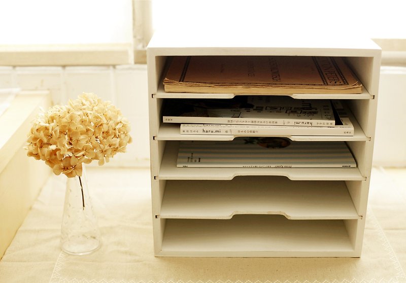 [Good day] fetish grocery five filing cabinets - Storage - Wood White