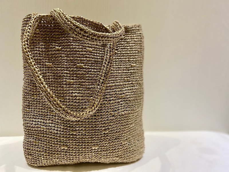 shoulder bag handbag - กระเป๋าแมสเซนเจอร์ - วัสดุอีโค สีกากี