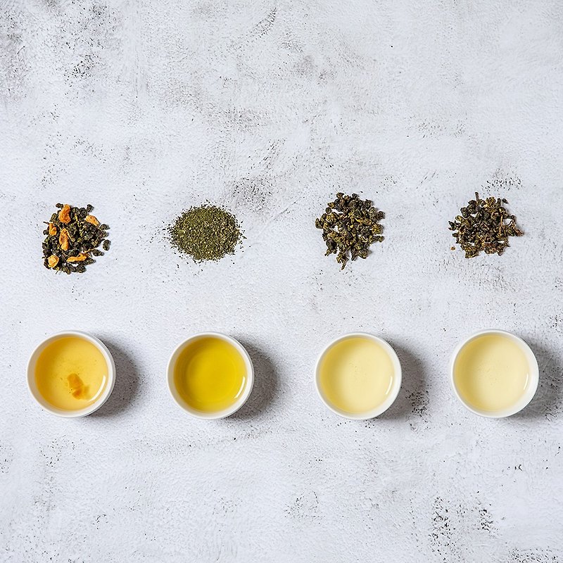 肆食吧-綜合體驗茶包(8入) - 茶葉/漢方茶/水果茶 - 塑膠 綠色