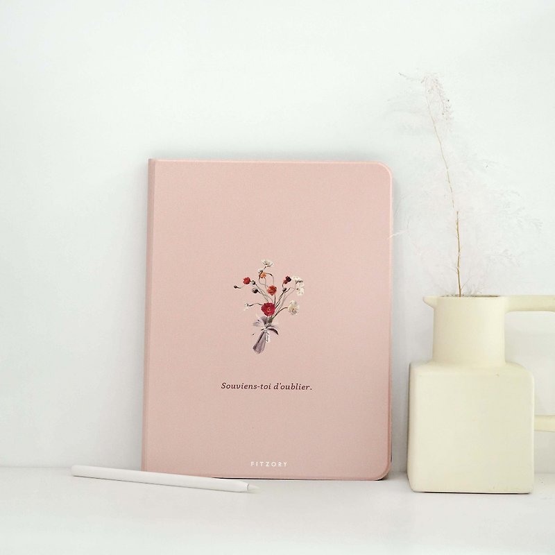 【FITZORY】花藝師 冰島罌粟款 | iPad殼 - 平板/電腦保護殼 - 塑膠 粉紅色