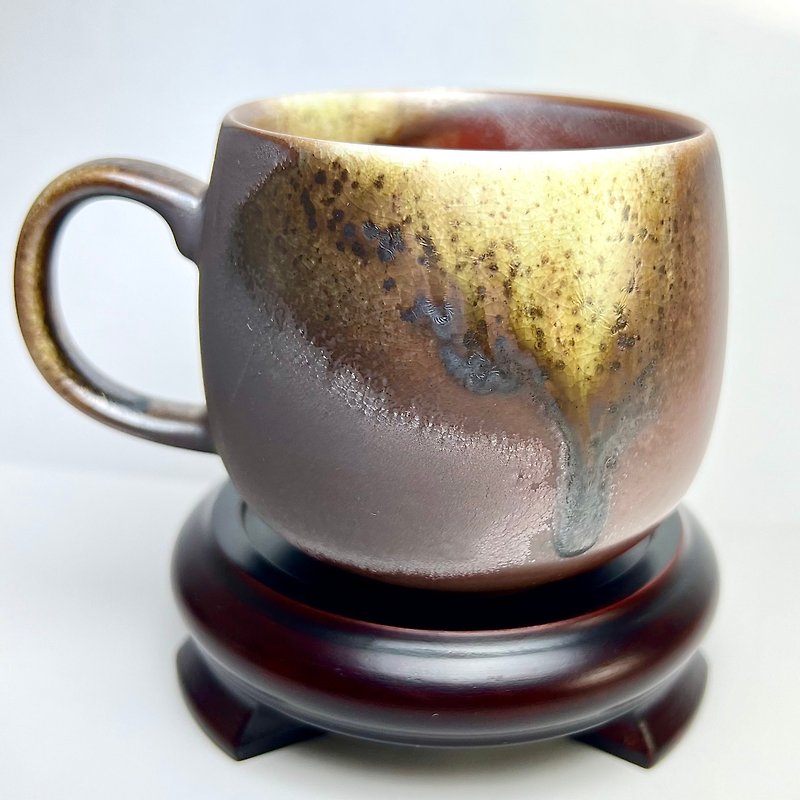 カラフルな木材焼成 6 デイズ シリーズ コーヒー カップグリーン14 このスタイルは選択できません - マグカップ - 陶器 