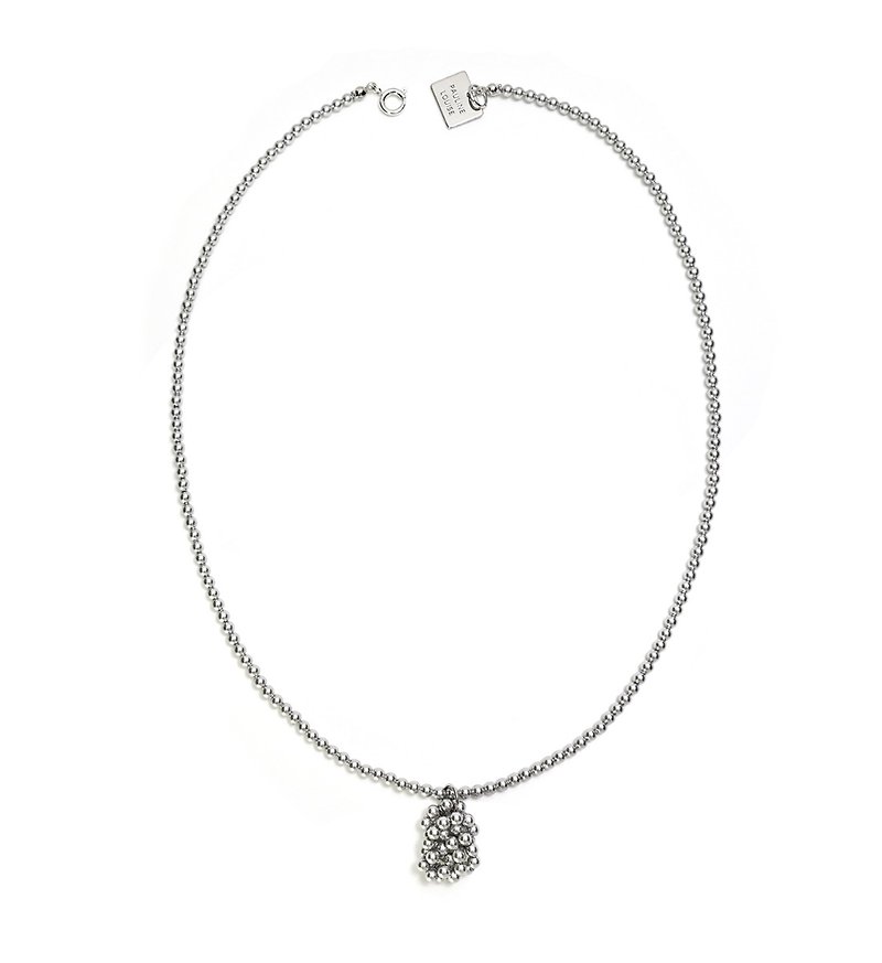 Tie Necklace - Necklaces - Silver Silver