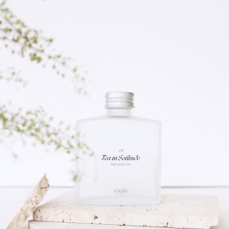 【クリスマスギフト】リードディフューザー | 03 独りお茶の時間 Tea in Solitude - 100/50ml - アロマ・線香 - ガラス 透明