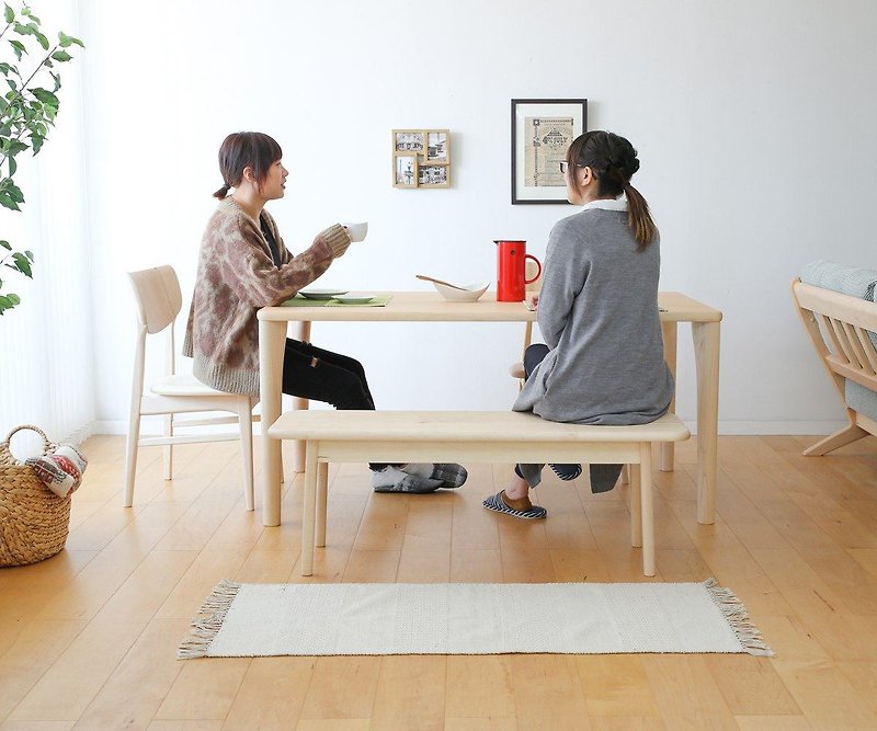 Hida Furniture Ibata Interior Maple Rich Bench - Chairs & Sofas - Wood Brown