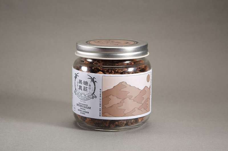 【黑糖農莊】 罐裝手工黑糖 | 原味 - 蜂蜜/黑糖 - 新鮮食材 咖啡色