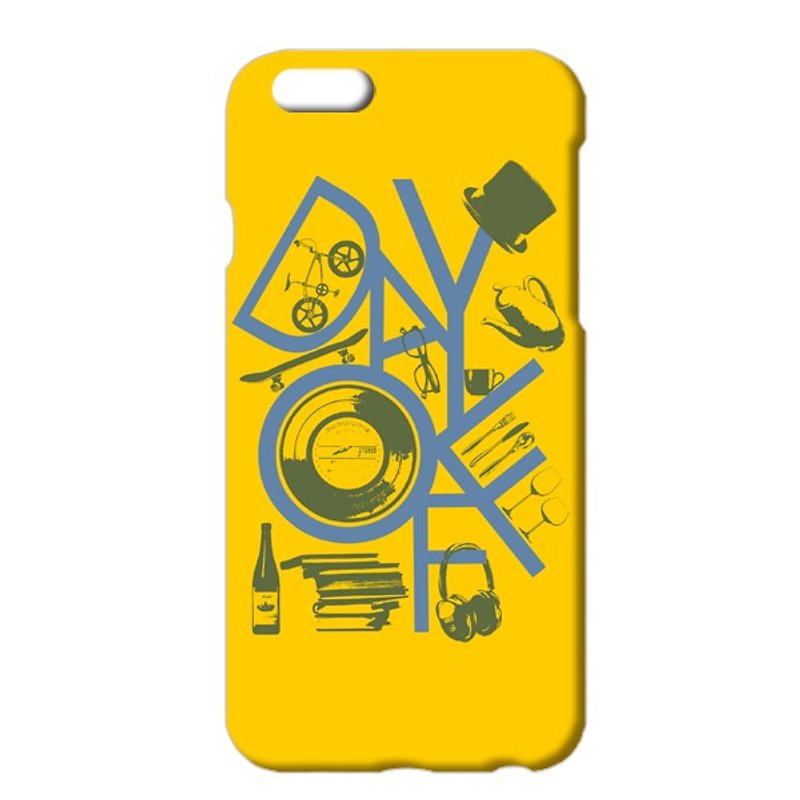 [IPhone Cases] DAY OFF - Phone Cases - Plastic Yellow