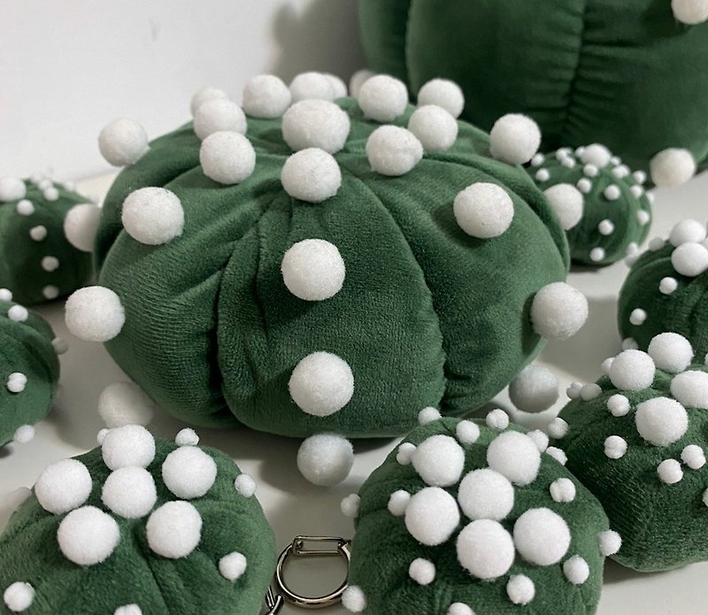 10cm Astrophytum asterias stuffed toys - ตุ๊กตา - เส้นใยสังเคราะห์ 