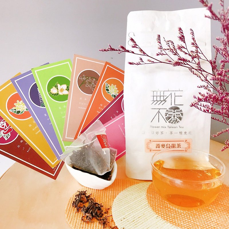 【wu-tsang】Flower Mix Taiwan Te- 3g * 10 bags - Tea - Other Materials White