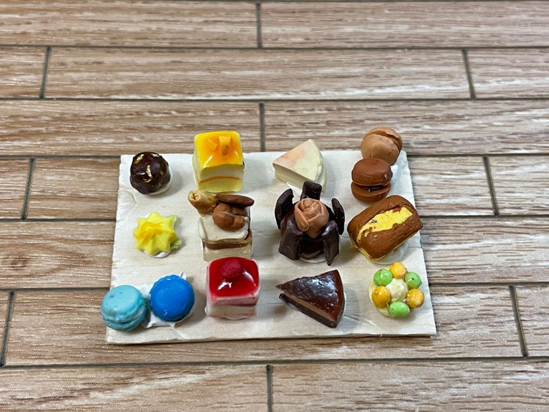 迷你袖珍蛋糕食玩 - 擺飾/家飾品 - 其他材質 