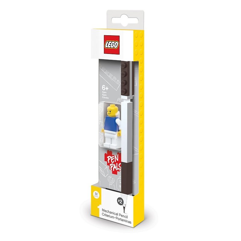 LEGO 樂高積木自動鉛筆(附人偶) - 鉛芯筆 - 其他材質 