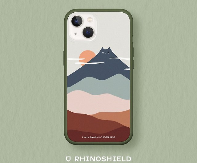 Mod NX border back cover phone case ∣ilovedoodle/cat mountain for iPhone -  Shop RHINOSHIELD Phone Accessories - Pinkoi