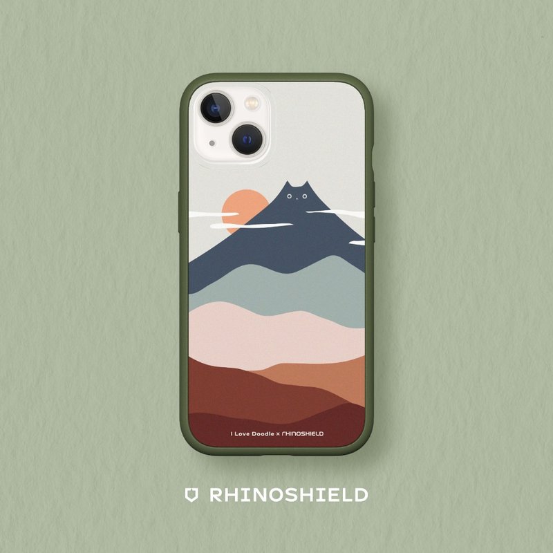 Mod NX邊框背蓋手機殼∣ilovedoodle/貓咪山 for iPhone - 手機配件 - 塑膠 多色