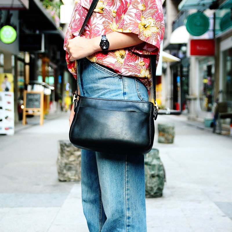 Tsubasa.Y Ancient House COACH Antique Bag 008, COACH Leather bag - Messenger Bags & Sling Bags - Genuine Leather 
