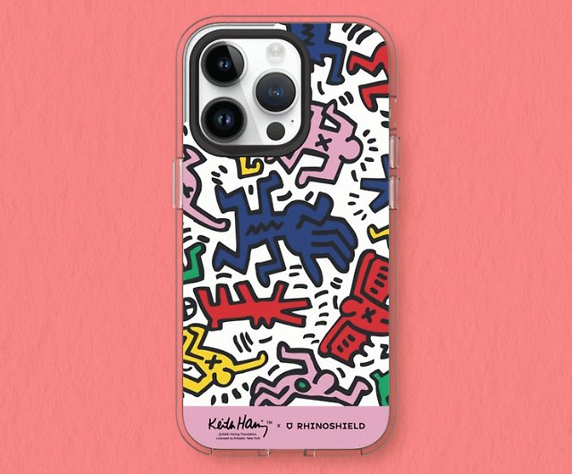 Clear transparent anti-drop mobile phone case∣Keith Haring/Icons for iPhone  - Shop RHINOSHIELD Phone Accessories - Pinkoi