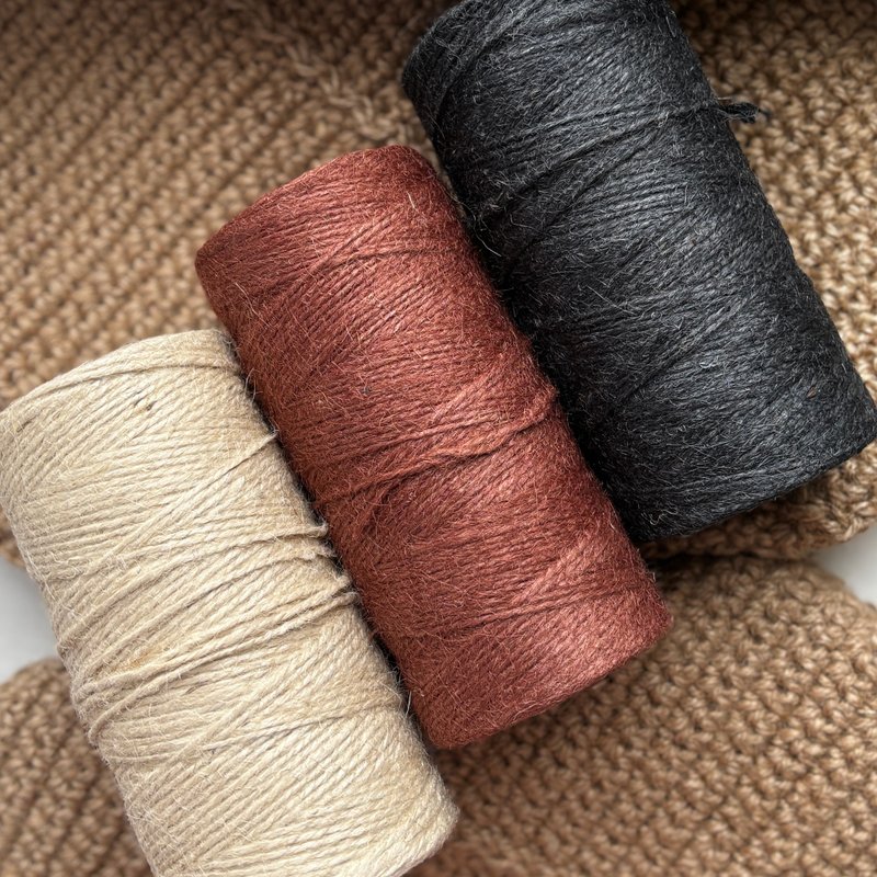 JUTE ROPE KIT, crochet diy bag kit - 其他 - 環保材質 