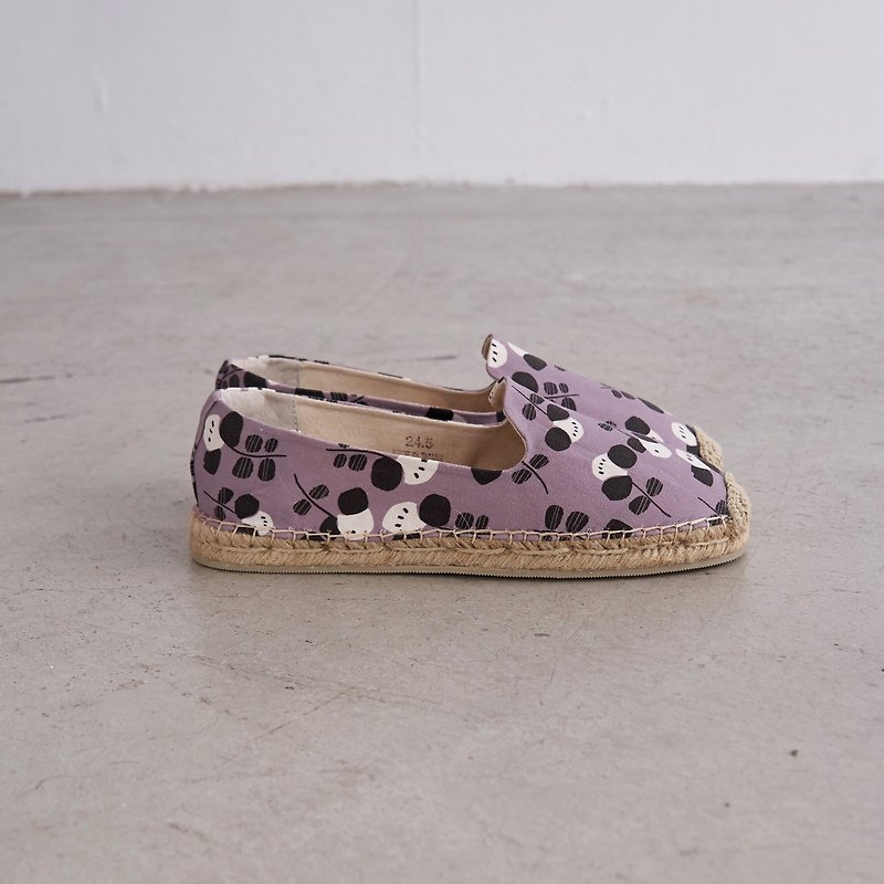 ONESHOE Espadrilles - Women's Casual Shoes - Cotton & Hemp Purple