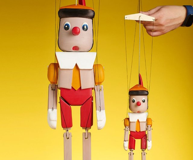 Pinocchio Marionette, Puppet Toy