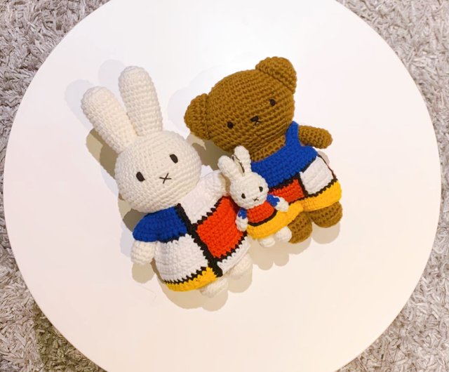 Just Dutch | Miffy handmade with her Mondrian dress - Shop juzi