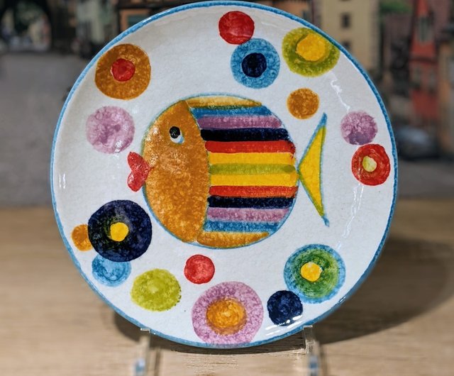 イタリア伝統工芸SOLIMENE手描きボウル