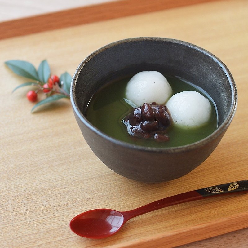 [Cafe au lait bowl] Yakishime pottery, Japan, microwave, oven, and dishwasher safe - Bowls - Pottery Black