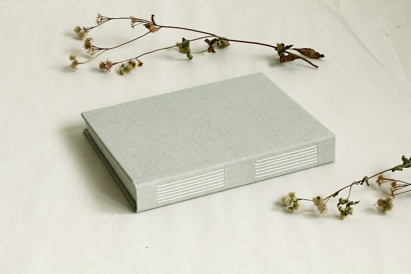 Plain long seam laptop (light gray color) - Notebooks & Journals - Paper Green