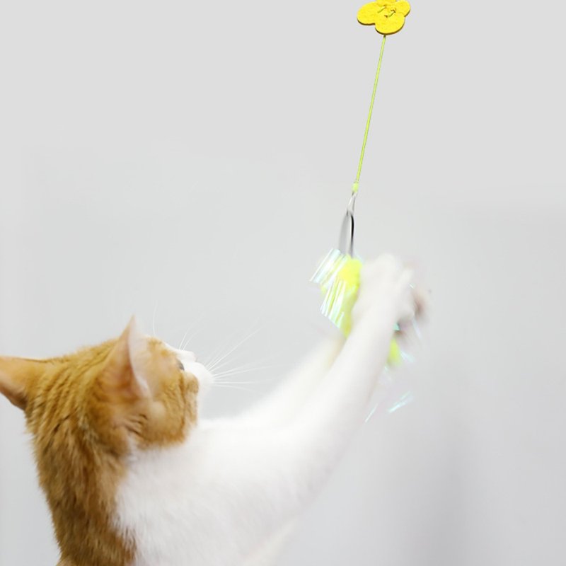 [Japanese CattyMan] Suspender Cat Toy-Little Dragonfly - Pet Toys - Other Materials 