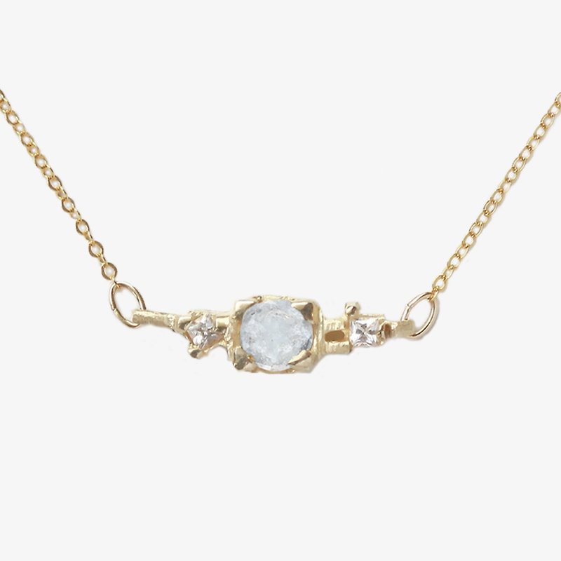 Memorial K-Gold Bracelet - Sapphire Design 2 KBB03 - Necklaces - Glass White