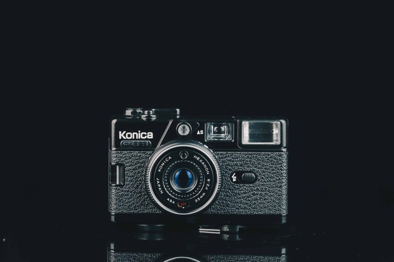 Konica C35 EF 3 #0625 #135 film camera - กล้อง - โลหะ สีดำ